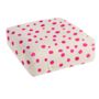 Hand Painted Linen Floor Cushion Cube In Polka Dot Print, thumbnail 12 of 12