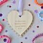 Personalised First Mother's Day Heart, thumbnail 3 of 5