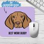 Personalised Hungarian Vizsla Mouse Mat, thumbnail 2 of 4