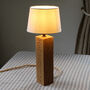 Personalised Wooden Engraved Lamp Stand, thumbnail 11 of 12