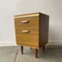 Vintage 1960’s Mid Century Bedside Cabinet, thumbnail 3 of 8
