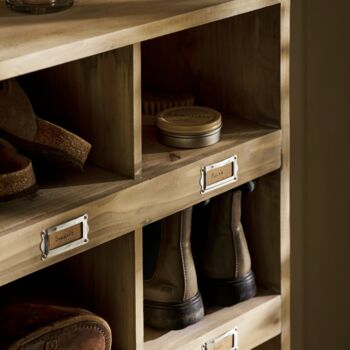 Tall Wooden Chedworth Welly Locker, 2 of 3