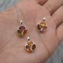 Pink Green Mixed Tourmaline Pendant: October Birthstone, thumbnail 4 of 10
