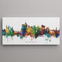 Windsor Skyline Cityscape Art Print, thumbnail 2 of 12