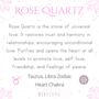 Raw Rose Quartz Hoop Earrings, thumbnail 6 of 9