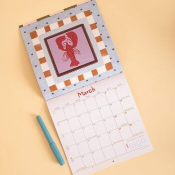 2027 Compact Wall Calendar | Seashells, 3 of 9