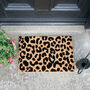 Leopard Print Doormat, thumbnail 1 of 1