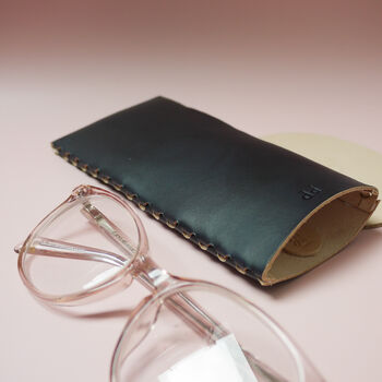 Personalised Leather Glasses Case, 8 of 8