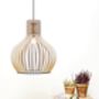 Scandia Eco Wooden Ceiling Light, thumbnail 1 of 3
