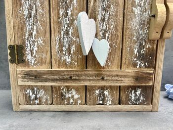 Wooden Key Box Holder Heart Desig Housewarming Gift, 5 of 9