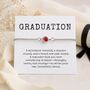 Graduation Gift For Her Personalised Birthstone Bracelet, thumbnail 1 of 11