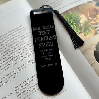 Personalised Best Teacher Ever Bookmark, 2 of 7