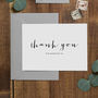 'Thank You For Marrying Us' Celebrant Card, thumbnail 1 of 2
