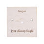 'Keep Shining Bright' Sterling Silver Star Bracelet, thumbnail 6 of 9