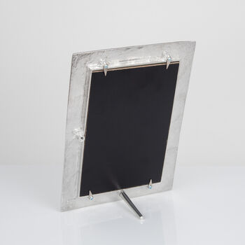 Waves Cast Pewter Photo Frame, 5 of 8