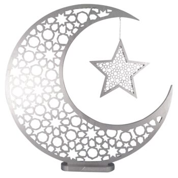 Large Moon And Star Silver, 2 of 4