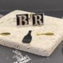Personalised Engraved Single Initial Square Cufflinks, thumbnail 1 of 5