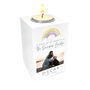 Personalised Soft Rainbow Pet Photo Tea Light Holder, thumbnail 6 of 7