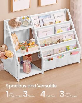 Kids Bookshelf And Toy Storage Organiser, 3 of 6