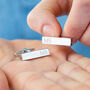 Personalised Initial Bar Cufflinks, thumbnail 2 of 12