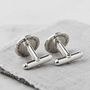 Personalised Sterling Silver Zodiac Birthday Cufflinks, thumbnail 5 of 8