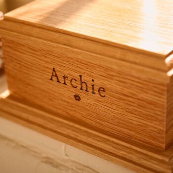 Personalised Cremation Pet Urn, 2 of 9