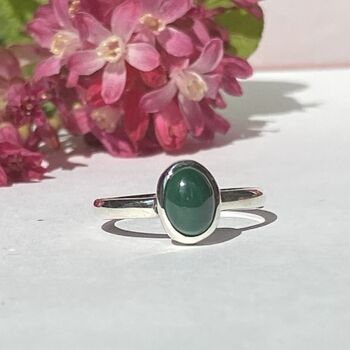 Handcrafted Silver Rings With Gemstones, 2 of 12