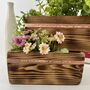Personalised Wood And Copper Pot Planter, thumbnail 4 of 6