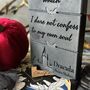 Halloween/Gothic Decor | Dracula 'Sea Of Wonders' Quote Wax Melt Bar, thumbnail 1 of 5