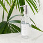 Refillable Clear Bottle With White Minimalist Label, thumbnail 9 of 10