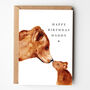 Daddy Bear Birthday Card, thumbnail 1 of 2