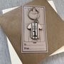 Father's Day Team Dad Football Themed Keyring, thumbnail 1 of 3