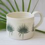 Fan Palm Leaf Mini Mug, thumbnail 1 of 2