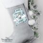 Personalised The Snowman Silver Stocking, thumbnail 3 of 3