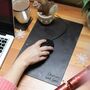 Personalised Home Office Mouse Pad And Coaster Set UK Made Christmas Gift For Him Or Her, thumbnail 1 of 12