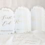 Muslim Baby Milestone Acrylic Plaques White And Gold, thumbnail 8 of 12