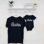Dudes. Father And Son Matching T Shirts Or Babygrow, thumbnail 1 of 4