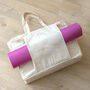 Personalised Monogram Yoga Tote Bag, thumbnail 4 of 8