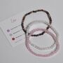 Love And Self Love Stacking Bracelet Set, thumbnail 2 of 5