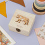 Personalised New Baby Tiger Trinket Box, thumbnail 1 of 2