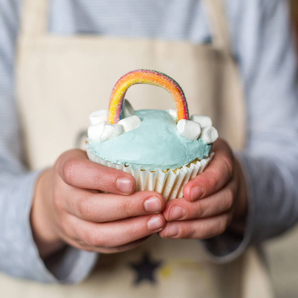 Rainbow Cupcake Baking Kit Gift, 1 of 6