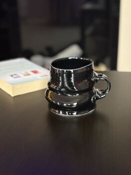 Hand Thrown Ceramic Mug, 3 of 5