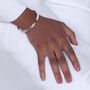 Sterling Silver 65mm Adult Hinged Bangle, thumbnail 1 of 4
