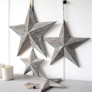 Wooden Hanging Star, 3 of 4
