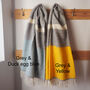 Personalised Initials Blanket Scarf, thumbnail 5 of 12