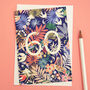 60th Happy Birthday Number Card, thumbnail 1 of 2