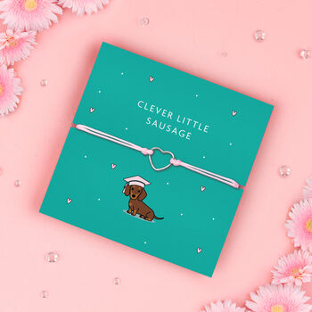 Clever Little Sausage Graduation Bracelet, 2 of 5