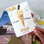 Personalised Ice Cream 50th Birthday Card, thumbnail 6 of 9