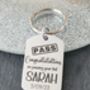 Congratulations On Passing Your Test Keyring, thumbnail 1 of 2