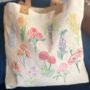 Stitch What You've Grown Flower Tote Bag Diy Kit, thumbnail 8 of 11